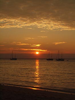 Sunset on Tioman Island, Malaysia