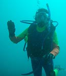 Student at Ningaloo Reef, Exmouth