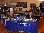 Olympus stall at the Underwater Village, Underwater Festival, Byron Bay