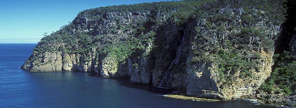 Waterfall Bay Caves on Tasman Peninsula