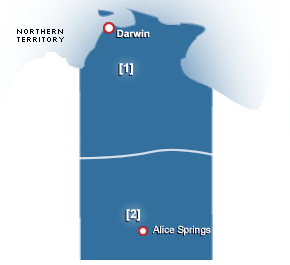 Northern Territory Map